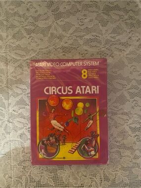 Rare New Sealed Circus game Atari 2600 (1978) Mint